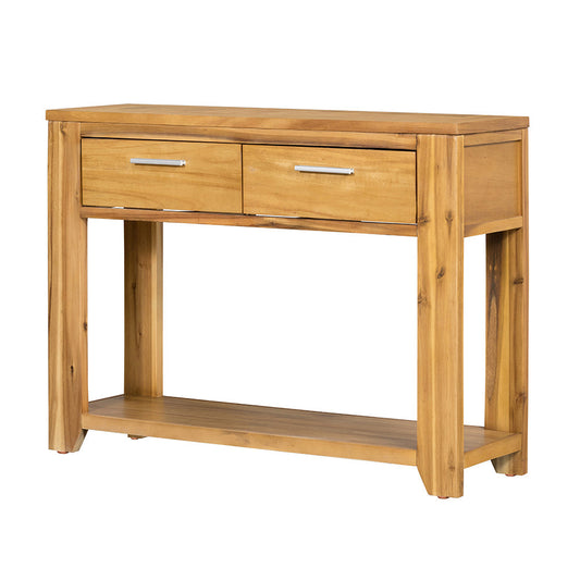 A&B Home 43" x 32" Bundle of 6 Rectangular Brown Wooden Console Table With Drawers