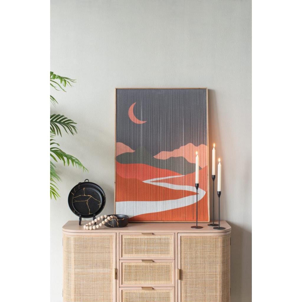 A&B Home 7" Bundle of 168 Round Neutral Black With Gold Details Serving Bowl