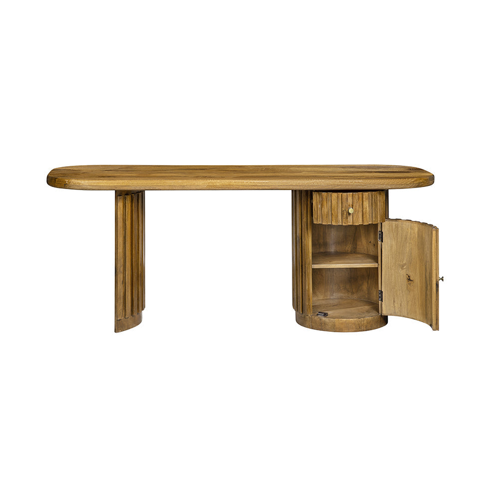 A&B Home 72" x 30" Wooden Console Table