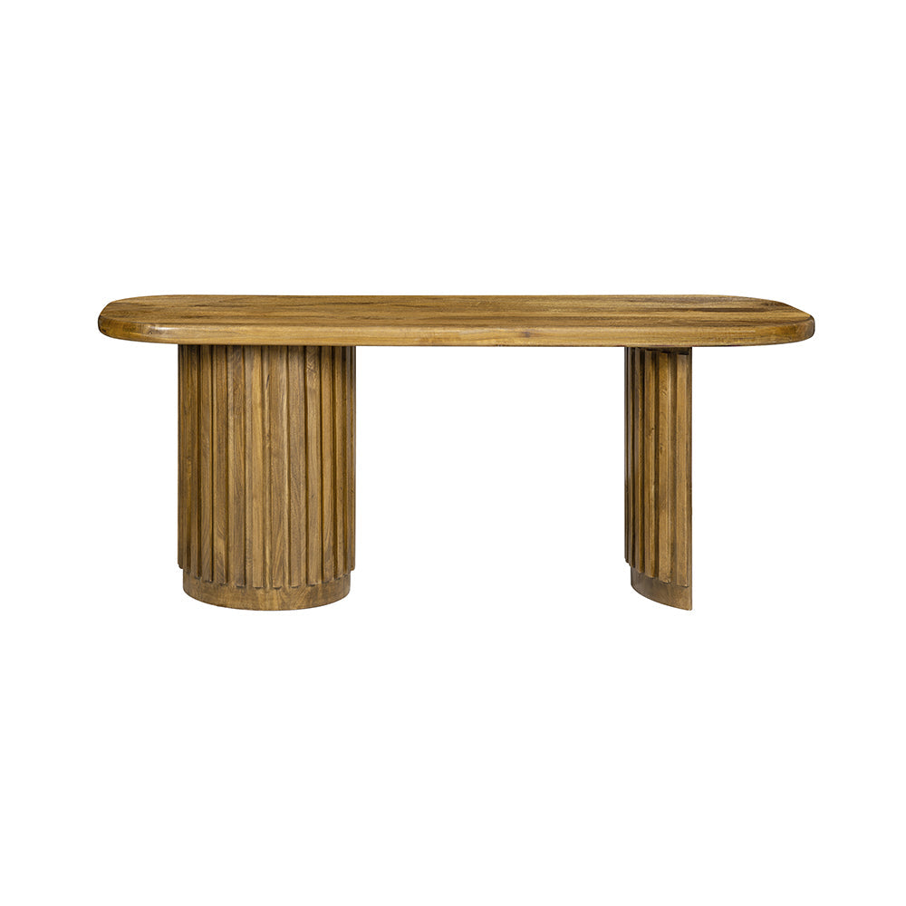 A&B Home 72" x 30" Wooden Console Table - Thumbnail 2