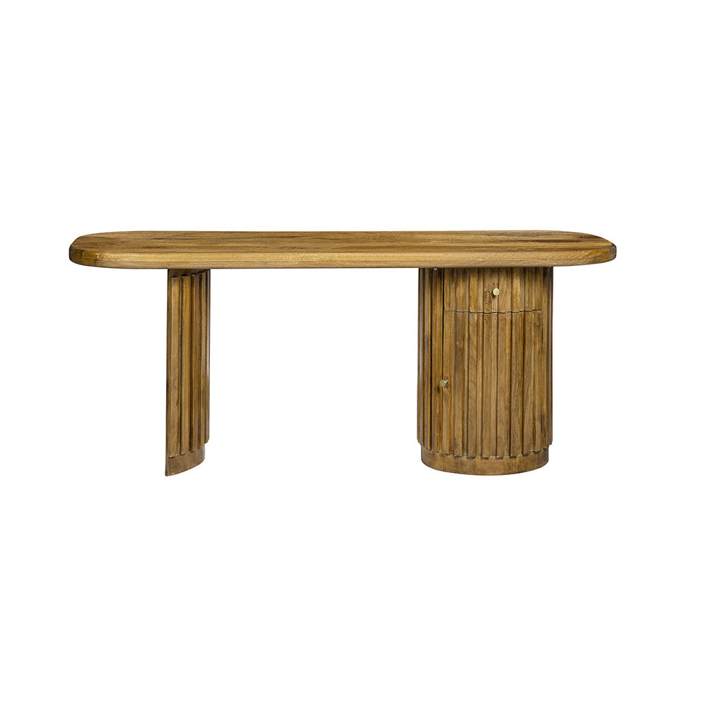 A&B Home 72" x 30" Wooden Console Table - Thumbnail 3