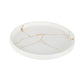 A&B Home 8" Bundle of 168 Japanese-Inspired White With Gold Detail Dinner Plate