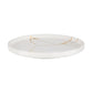 A&B Home 8" Bundle of 168 Japanese-Inspired White With Gold Detail Dinner Plate
