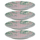 A&B Home 8" Bundle of 49 Set Of 4 Botanical Design Porcelain Round Salad Plates