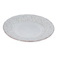 A&B Home 8" Bundle of 552 Rustic Flare Plate Antiqued White Salad Plate