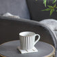 A&B Home Banswara 4" Bundle of 60 Set of Four White Marble Base With Brass Stripe Coasters