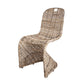 A&B Home Cardenas 20" x 37" Bundle of 9 Natural Gray Wash Rattan Chair