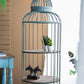 A&B Home Charlotte 26" x 67" Bundle of 8 Birdcage Antique Nickel Metal Frame Three-Tiered Shelves