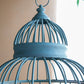 A&B Home Charlotte 26" x 67" Bundle of 9 Birdcage Antique Nickel Metal Frame Three-Tiered Shelves