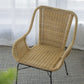 A&B Home Januar 26" x 34" Bundle of 12 Light Brown Rattan Chair