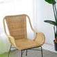 A&B Home Januar 26" x 34" Bundle of 12 Light Brown Rattan Chair