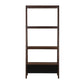 A&B Home Marcia 32" x 68" Bundle of 5 Dark Brown Ladder Shelf