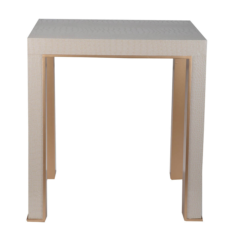 A&B Home Monetta Set of Bundle of 8 Two Cream Nesting Tables