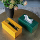 A&B Home Orinoco 11" Bundle of 44 Rectangular Bright Yellow Tissue Box