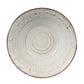 A&B Home Rustic Flare 10" Bundle of 115 Pieces Round Antique White With Swirling Pattern Serving Bowl