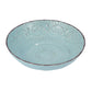 A&B Home Rustic Flare 8" Bundle of 408 Pieces Round Antique Turquoise With Swirling Pattern Serving Bowl