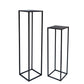 A&B Home Set Of Two Bundle of 22 Black Metal Frame Plant Stand