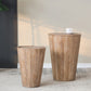 A&B Home Set of Two Bundle of 9 Wood Side Table