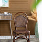 A&B Home Siera 19" x 36" Bundle of 13 Two-Toned Brown Rattan Dining Chair