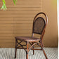 A&B Home Siera 19" x 36" Bundle of 13 Two-Toned Brown Rattan Dining Chair