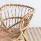 A&B Home Whitetaker 28" x 28" Bundle of 12 Natural Rattan Woven Armless Chair