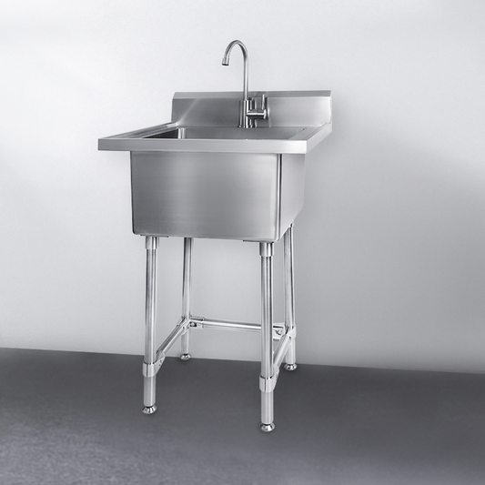 AFAstainless 25" Small Radius Stainless Steel Sink