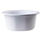 ALFI Brand AB1717UM-W White 17" Undermount Round Granite Composite Kitchen Prep Sink