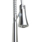 ALFI Brand AB2039S Solid Stainless Steel Commercial Spring Kitchen Faucet with Pull Down Shower Spray