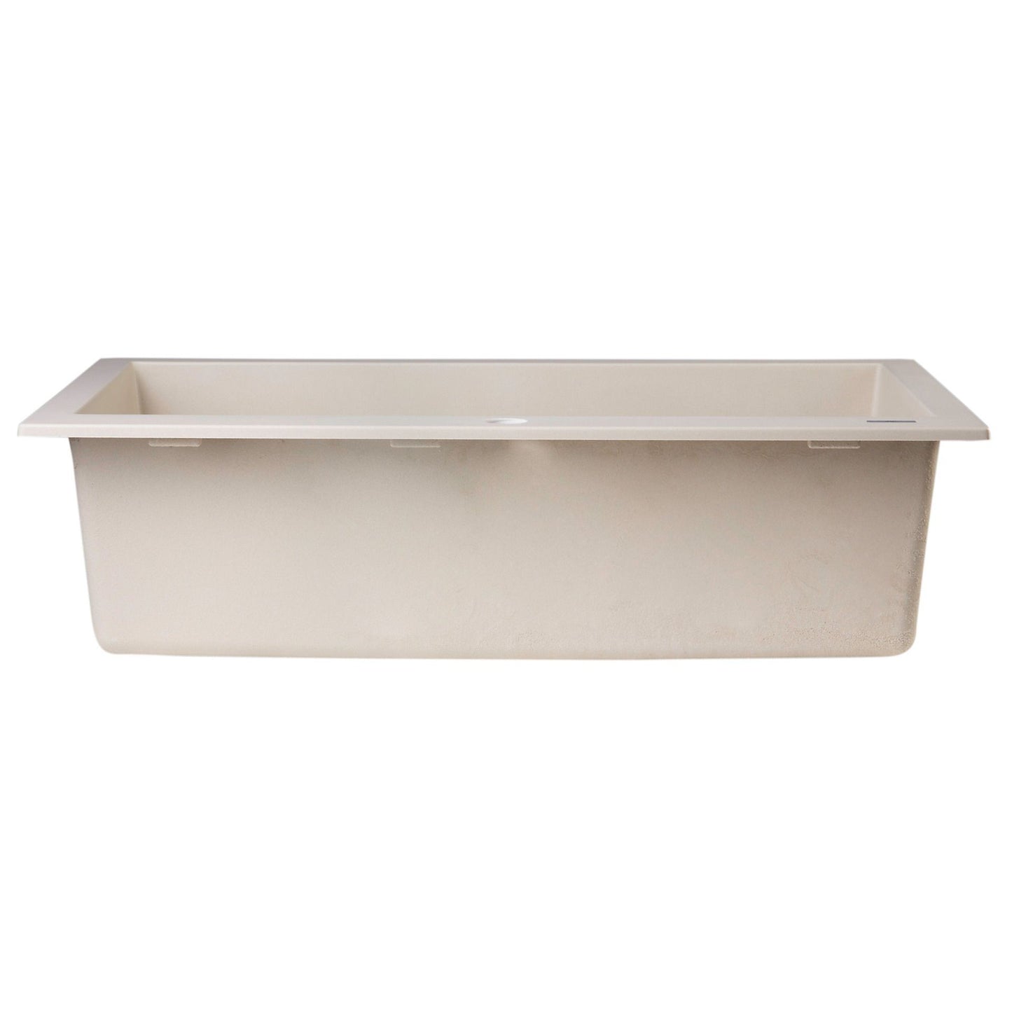 ALFI Brand AB3020DI-B Biscuit 30" Drop-In Single Bowl Granite Composite Kitchen Sink