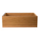 ALFI Brand AB3021 30" Single Bowl Bamboo Kitchen Farm Sink