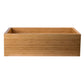 ALFI Brand AB3321 33" Double Bowl Bamboo Kitchen Farm Sink