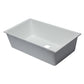 ALFI Brand AB3322UM-W White 33" Single Bowl Undermount Granite Composite Kitchen Sink