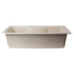 ALFI Brand AB3520DI-B Biscuit 35" Drop-In Single Bowl Granite Composite Kitchen Sink