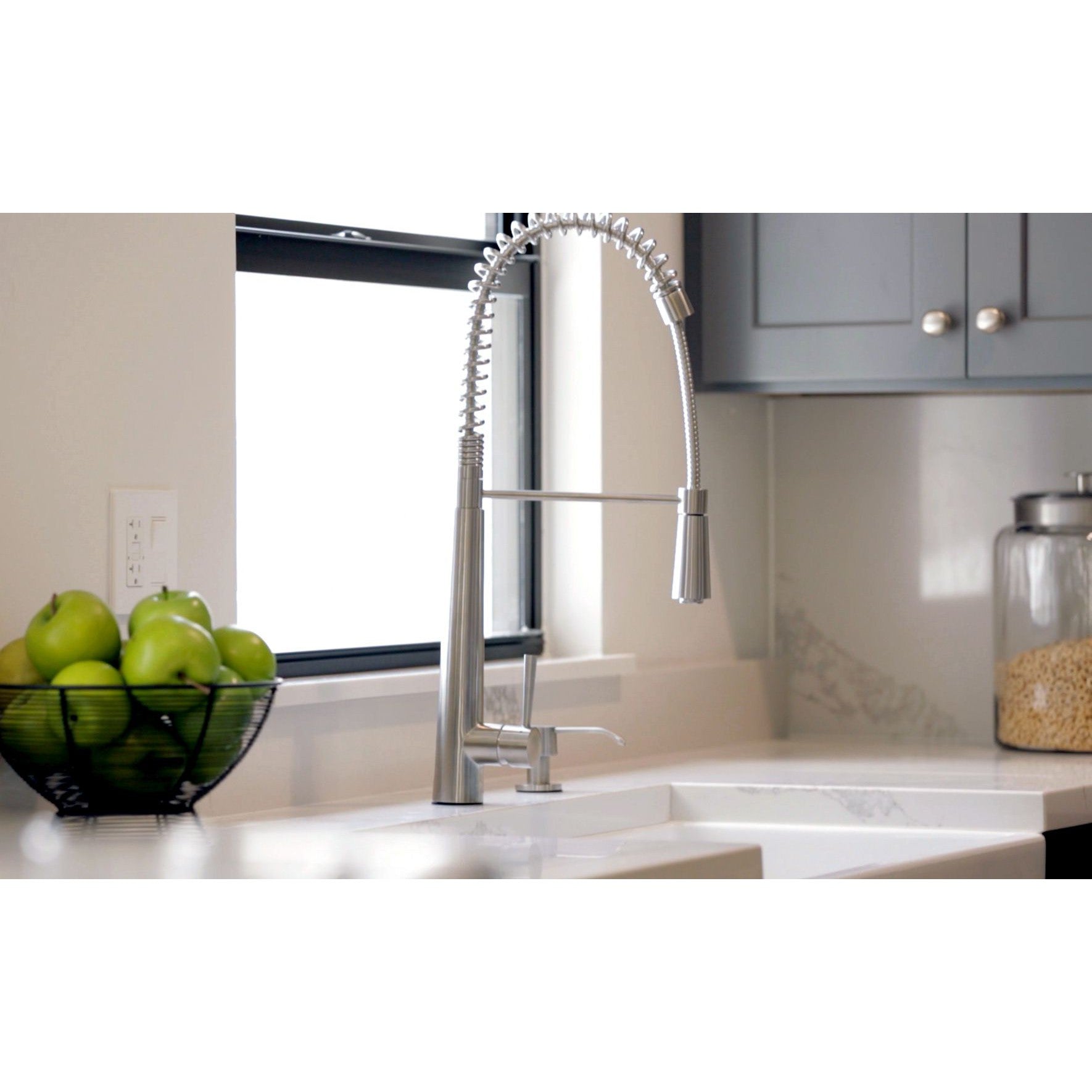 ALFI Brand AB5004-BSS Solid Brushed Stainless Steel Modern Soap Dispenser