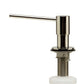 ALFI Brand AB5006-PSS Modern Round Polished Stainless Steel Soap Dispenser