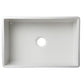 ALFI Brand AB510-W White 30" Contemporary Smooth Apron Fireclay Farmhouse Kitchen Sink