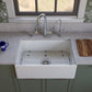 ALFI Brand AB510-W White 30" Contemporary Smooth Apron Fireclay Farmhouse Kitchen Sink