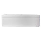 ALFI Brand AB539-W White 32" Decorative Lip Apron Double Bowl Fireclay Farmhouse Kitchen Sink