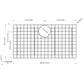 ALFI Brand ABGR3020 Stainless Steel Grid for AB3020DI and AB3020UM