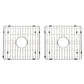 ALFI Brand ABGR33D Pair of Stainless Steel Grids for ABF3318D