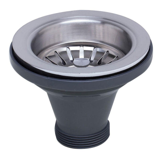 ALFI Brand ABST35-BSS Brushed Stainless Steel 3 1/2" Basket Strainer Drain