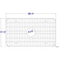 ALFI Brand GR533 Stainless Steel Protective Grid for AB532 & AB533 Kitchen Sinks