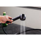 ANZZI Del Acqua Series Single Hole Oil Rubbed Bronze Kitchen Faucet With Euro-Grip Pull Down Sprayer