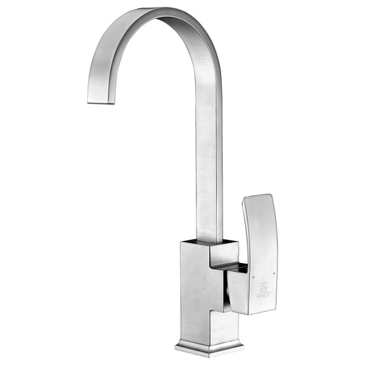 ANZZI Opus Series Single Hole Brushed Nickel Kitchen Faucet
