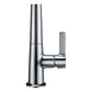 ANZZI Orbital Series Single Hole Polished Chrome Kitchen Faucet With Euro-Grip Pull Down Sprayer