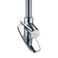 ANZZI Step Series Single Hole Polished Chrome Kitchen Faucet With Euro-Grip Pull Down Sprayer