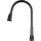 ANZZI Tulip Series Single Hole Oil Rubbed Bronze Kitchen Faucet With Euro-Grip Pull Down Sprayer