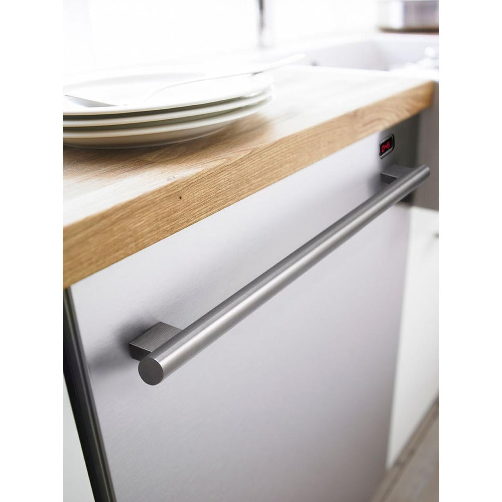 ASKO 24" Stainless Steel Dishwasher Decor Panel with Tubular Handle