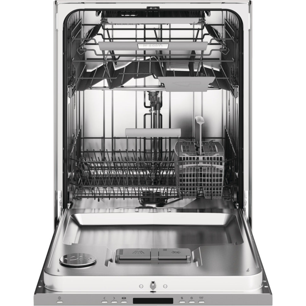 ASKO 30-Series 24" Stainless Steel Finish Built-In Dishwasher With Water Softener and Pocket Handle