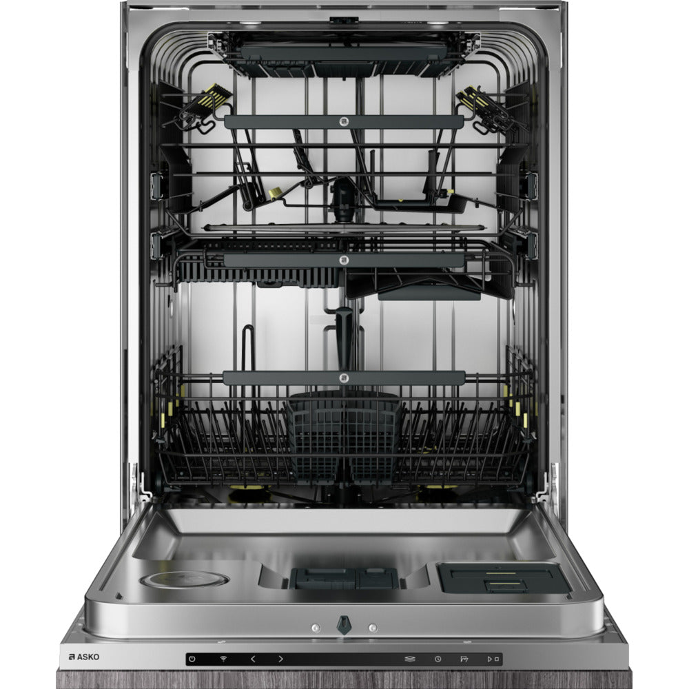 ASKO 60+ Series 24" Panel Ready Stainless Steel Finish Built-In Dishwasher with XXL Tub and Water Softener